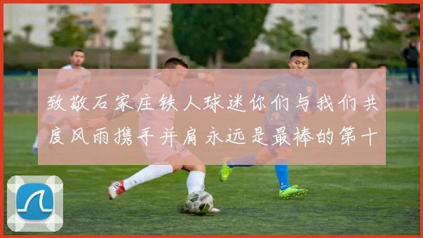 致敬石家庄铁人球迷你们与我们共度风雨携手并肩永远是最棒的第十二人